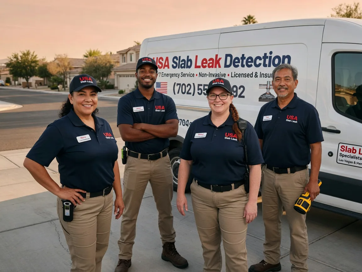 Slab Leak Repair company in Marine, IL